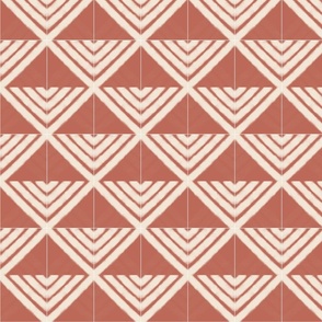 Rustic Sandstone Scallop Tiles