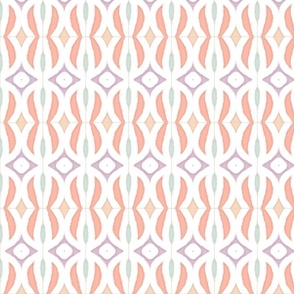 Pastels Deco Pattern Tiles