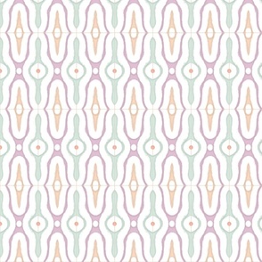 Soft Deco Pattern Tiles