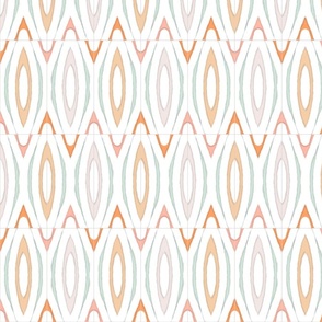 Retro Shifted Pastels Pattern Tiles