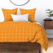 Brite Orange / Off-White 4-Inch Grid