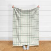 Off-White / Brite Green 4-Inch Grid