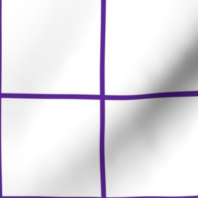 White / Grape 4-Inch Grid