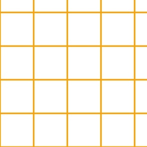 White / Marigold 4-Inch Grid