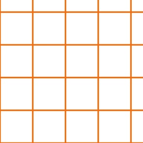 White / Carrot 4-Inch Grid
