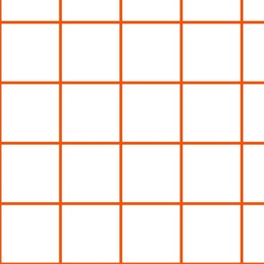 White / Flame 4-Inch Grid