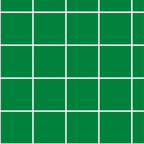 Grass / White 4-Inch Grid
