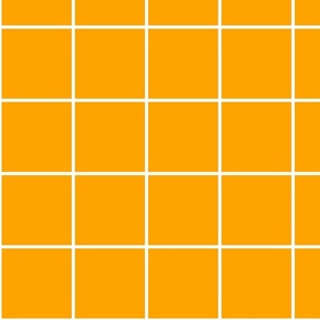 Marigold / White 4-Inch Grid