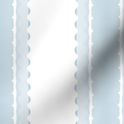 Blue watercolor indienne stripe vertical