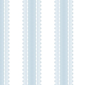 Blue watercolor indienne stripe vertical