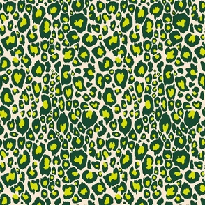 Electric Leopard // Forest and Chartreuse 