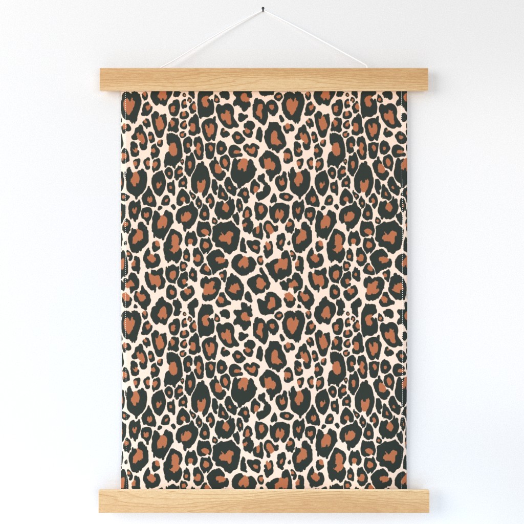 Electric Leopard // Neutral Boho Spots