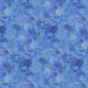 Abstract Painted Watercolor Shades of Blue | Sky, Navy, Cobalt, Indigo