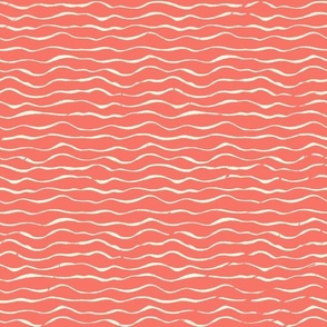 Ocean Waves red