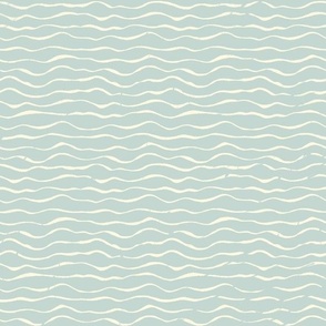 Ocean Waves blue grey 