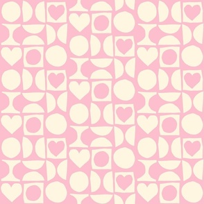 Heart Blocks - Pink