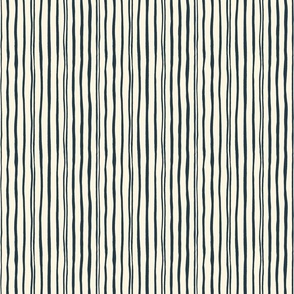 Painted Stripes - Navy