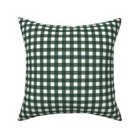 forest green buffalo plaid small