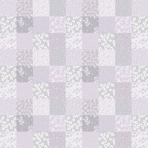 Cottage Patchwork - purples