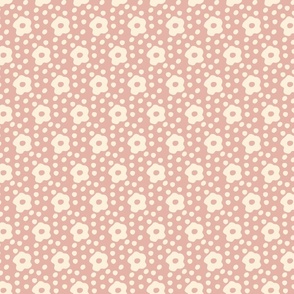 The cottage pink polka dot