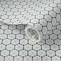 Teal and Oat Tiles