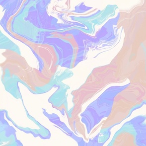 Marble_Color_Swirls_-_Blue_Ocean_