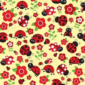 Ladybugs Yellow