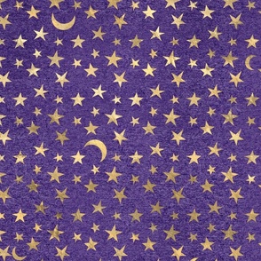 celestial gold purple