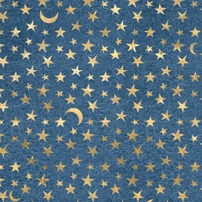 celestial gold blue