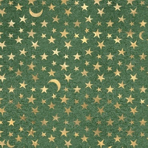 celestial gold green