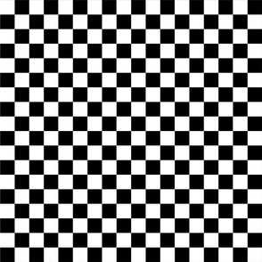 Checkerboard Black Large