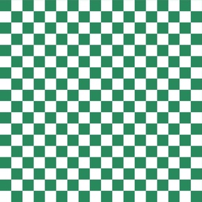 Checkerboard Green Large