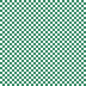 Checkerboard Green Medium