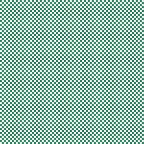 Checkerboard Green Small