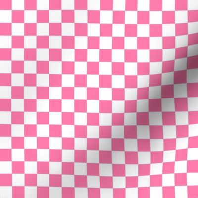 Checkerboard Pink Medium