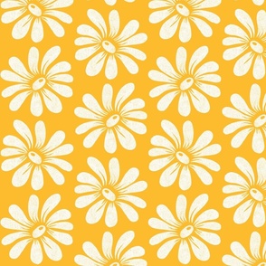 Daisy Chain Sunshine Yellow