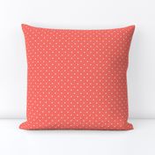 Polka dot - living coral