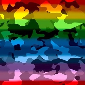 Rainbow military camouflage 2
