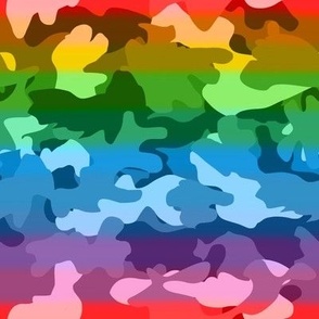 rainbow military camouflage