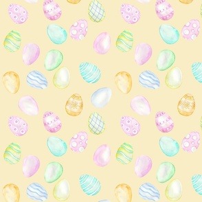 Easter eggs beige 