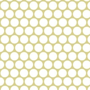 Polka Dots 02 / Vintage Yellow