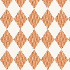 checkered diamond (med,carrot)