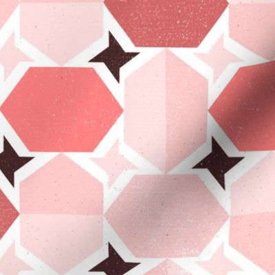 Mongo Monochrome | Bold Minimalism | Pink | Texture ©designsbyroochita