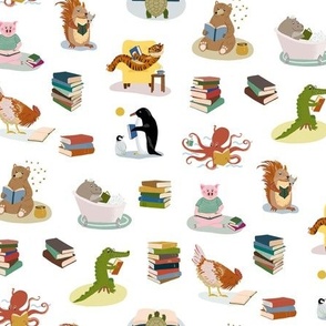 Animal Readers WHITE SMALL