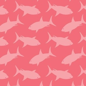 Friendly Sharks Coral Pinks