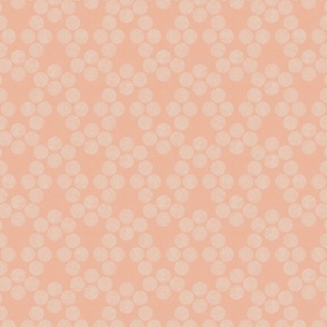 Boho Dots on Blush / Medium