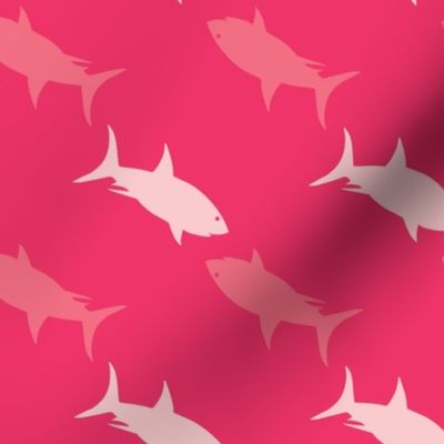 Shark Streams Pinks - Large Scale