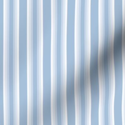 Sky Blue Gradient Vertical Stripes