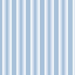 Sky Blue Gradient Vertical Stripes