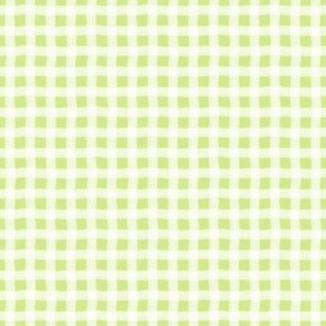 Honeydew Wonky Gingham